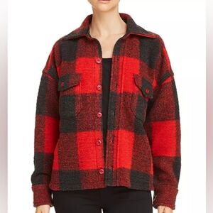 Anine Bing Bobbi Flannel Jacket